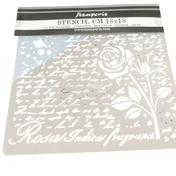 Stamperia Mixed Media Crafting Bundle Mould Metallic Pigment Ink Pad Stencil - Picture 4 of 16